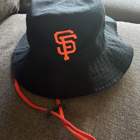 San Francisco Giants 47 Brand Original Black and Orange Bucket Hat - Picture 3 of 9